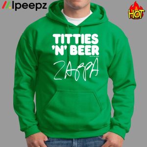 Old Glory Frank Zappa Titties AND Beer Shirt 1