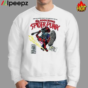 Retro The Amazing Spider Punk Shirt 2