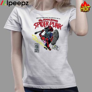 Retro The Amazing Spider Punk Shirt 3