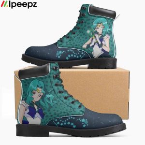 Sailor Moon Neptune Toutes Saisons Bottes Anime Chaussures