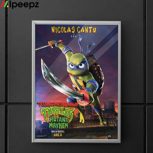 Teenage Mutant Ninja Turtles Mutant Mayhem Poster Canvas