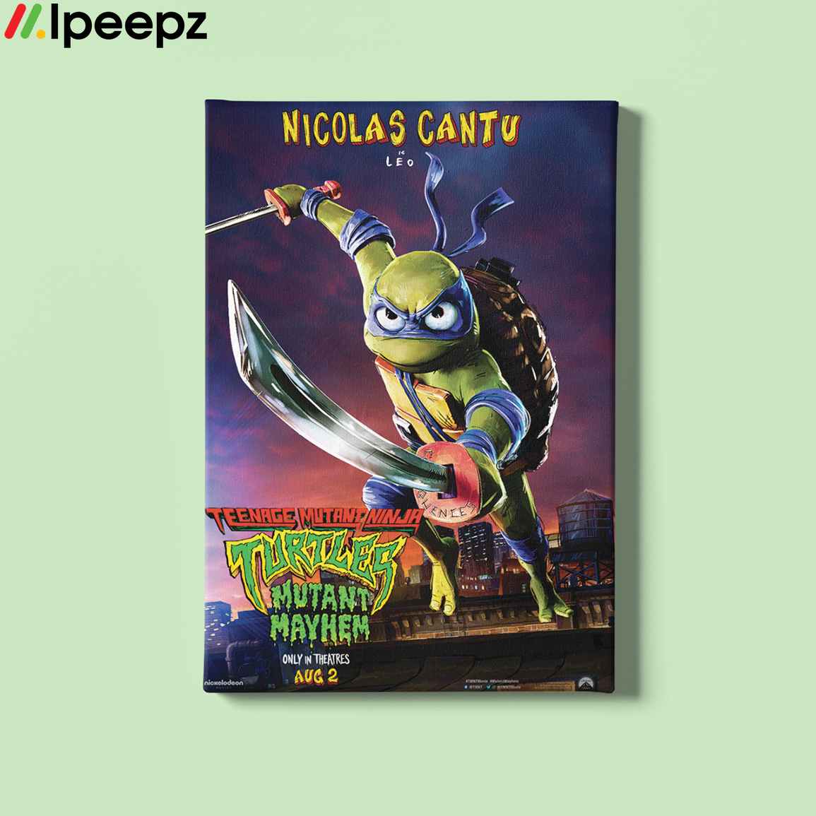 Poster Teenage Mutant Ninja Turtles - Turtles in Action, Wall Art, Gifts &  Merchandise