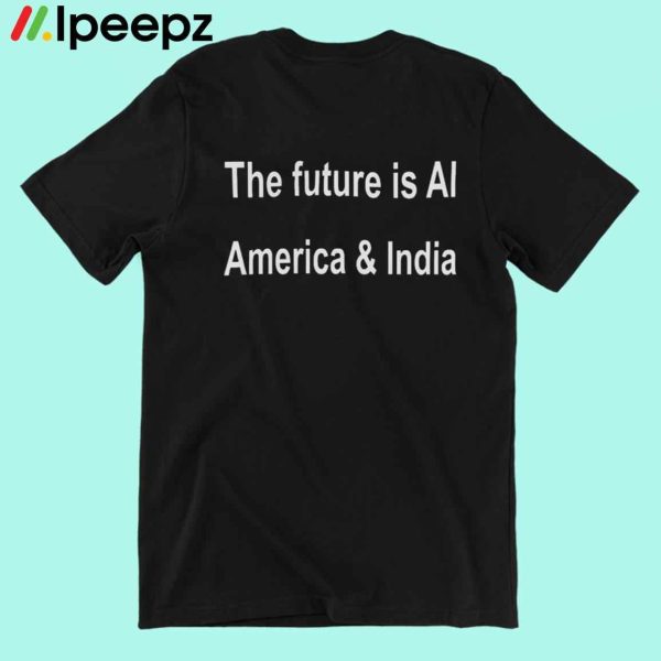 The Future Is Ai America And India Shirt