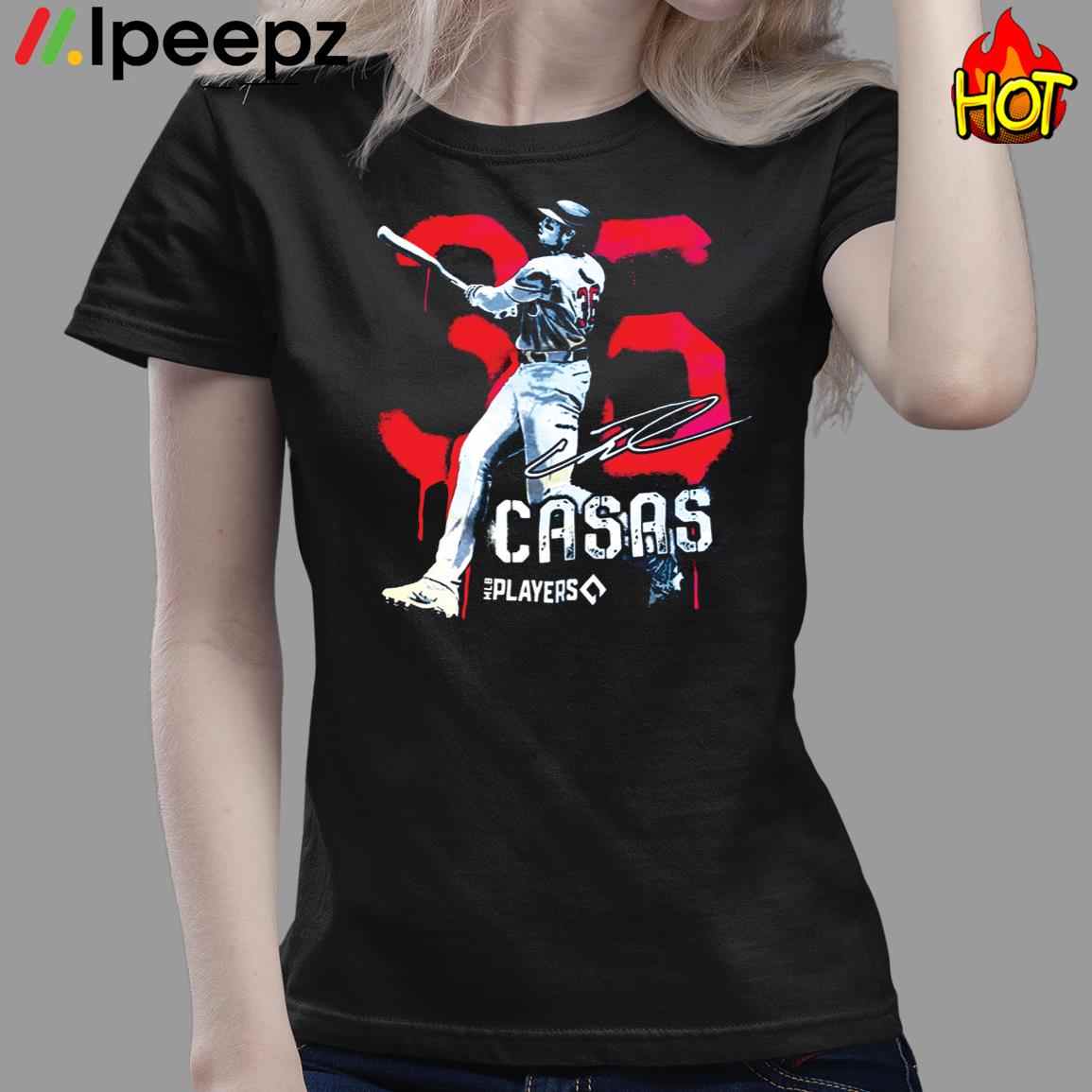Triston Casas Boston Red Sox Men's Navy Name and Number Banner Wave T-Shirt  