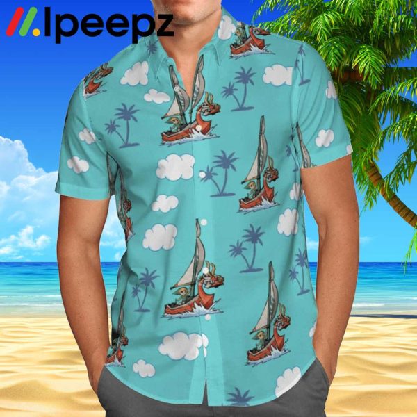 Wind Waker Woven Zelda Hawaiian Shirt