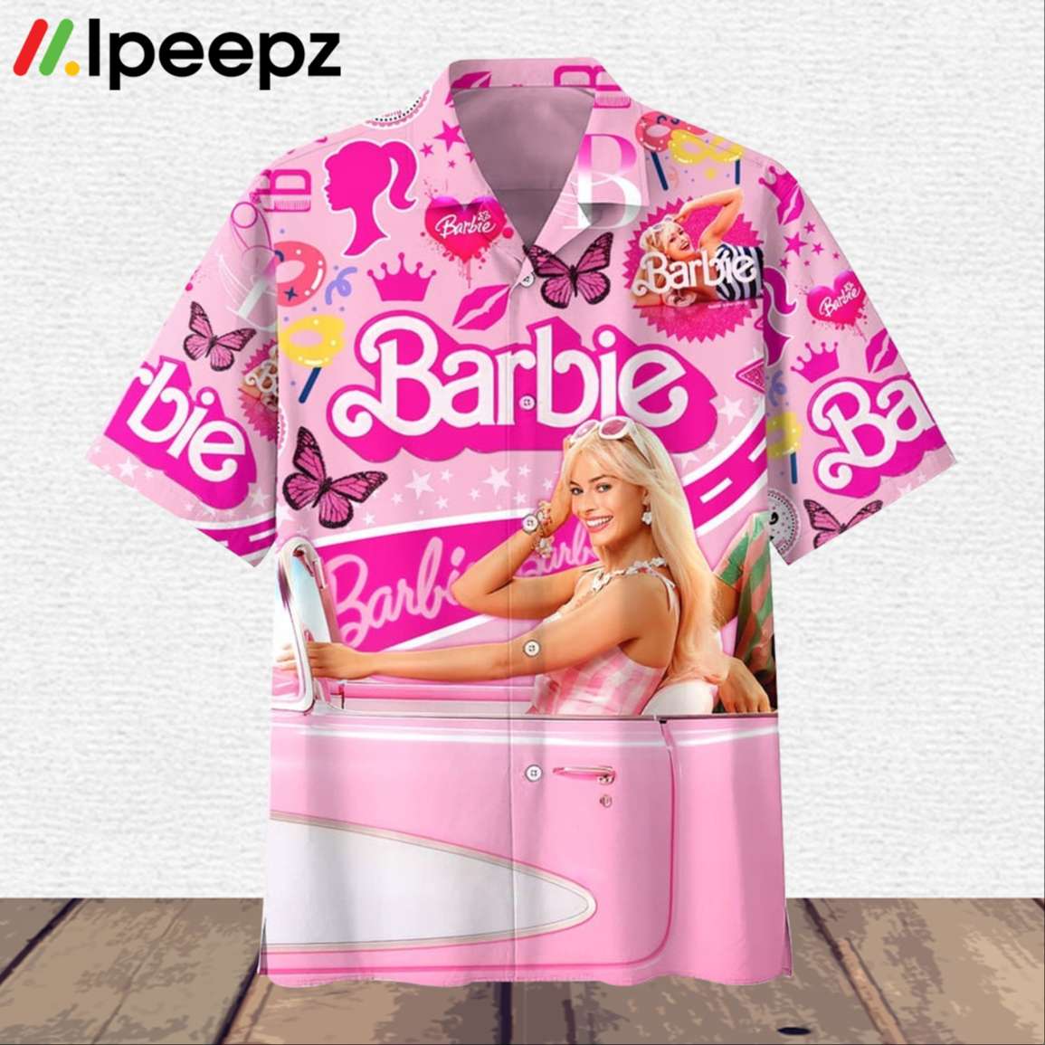 Barbie Movie 2023 Bachelorette Party Hawaiian Shirt - Ipeepz