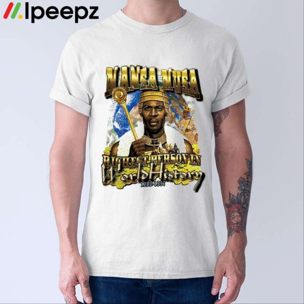 Brandon Ingram Mansa Musa Richest Person In Word Is History Shirt