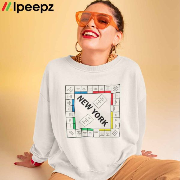 Carrie Bradshaw New York Monopoly Sweatshirt,T Shirt, Hoodie