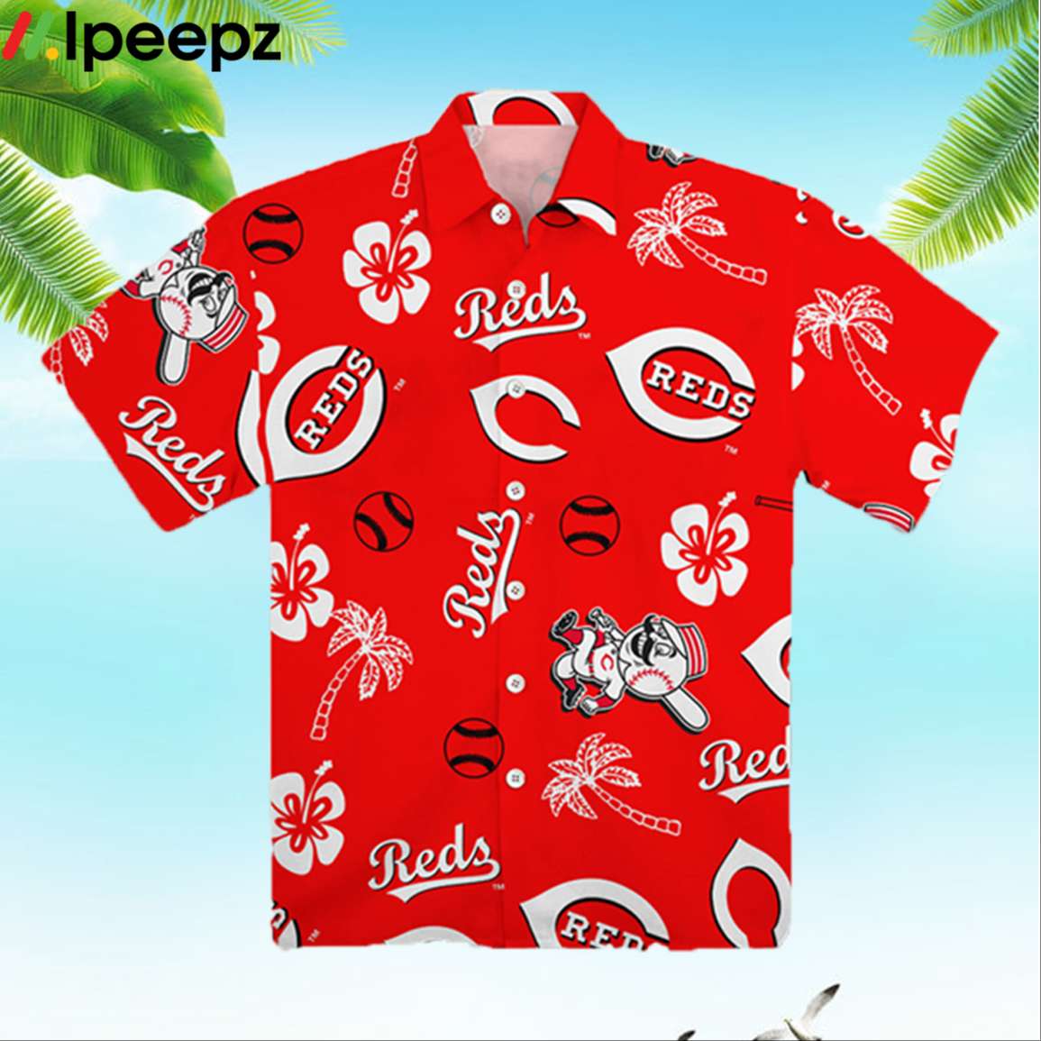 Ipeepz Cincinnati Reds Hawaiian Shirt Giveaway 2023