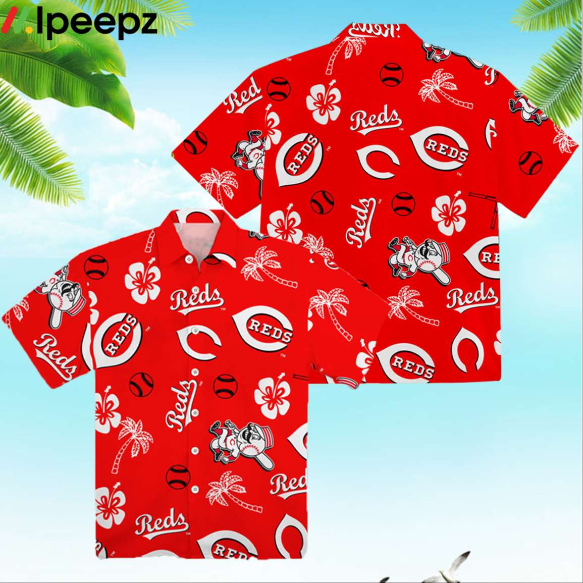 Ipeepz Cincinnati Reds Hawaiian Shirt Giveaway 2023