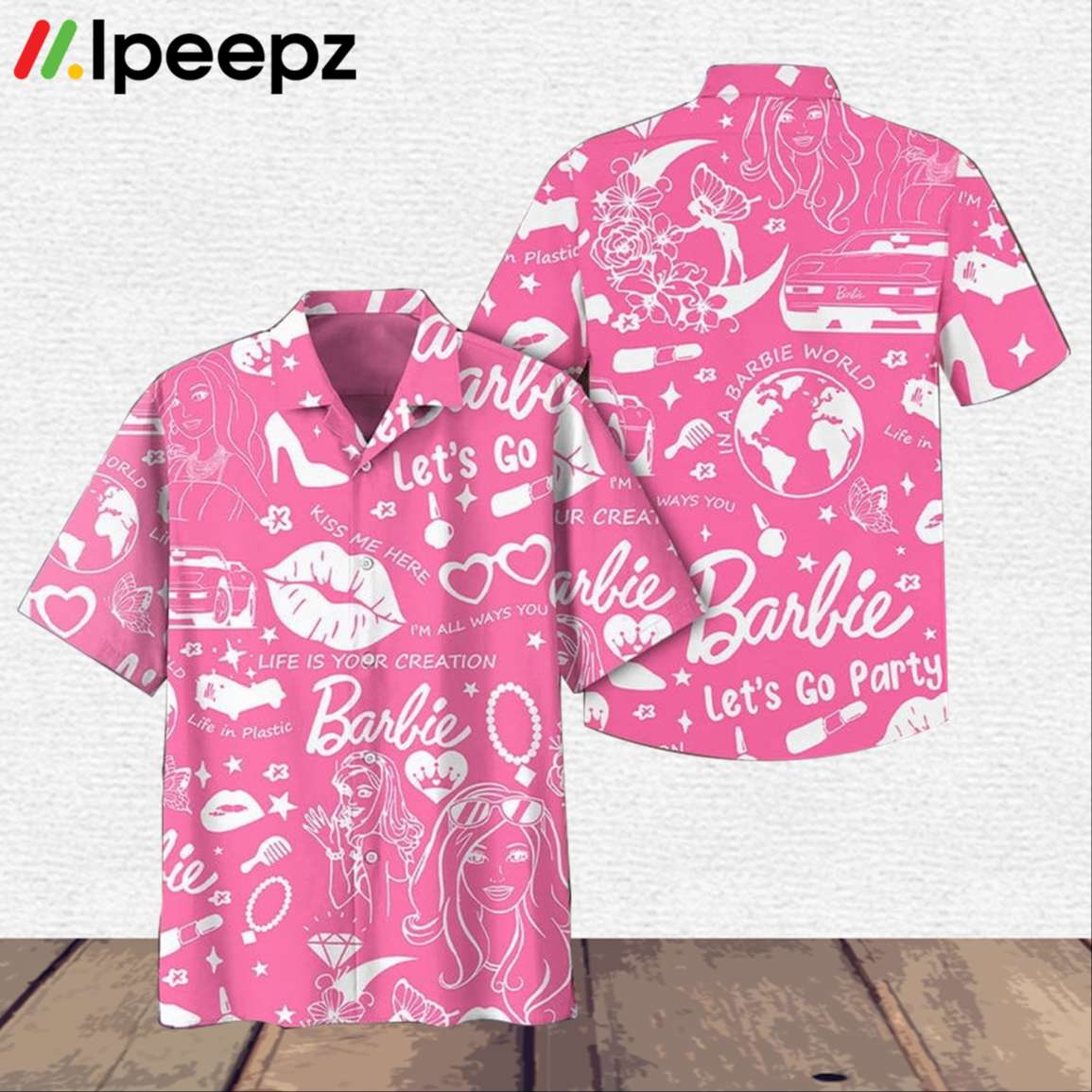 Come On Barbie Lets Go Party Movie 2023 Hawaiian Shirt - Ipeepz