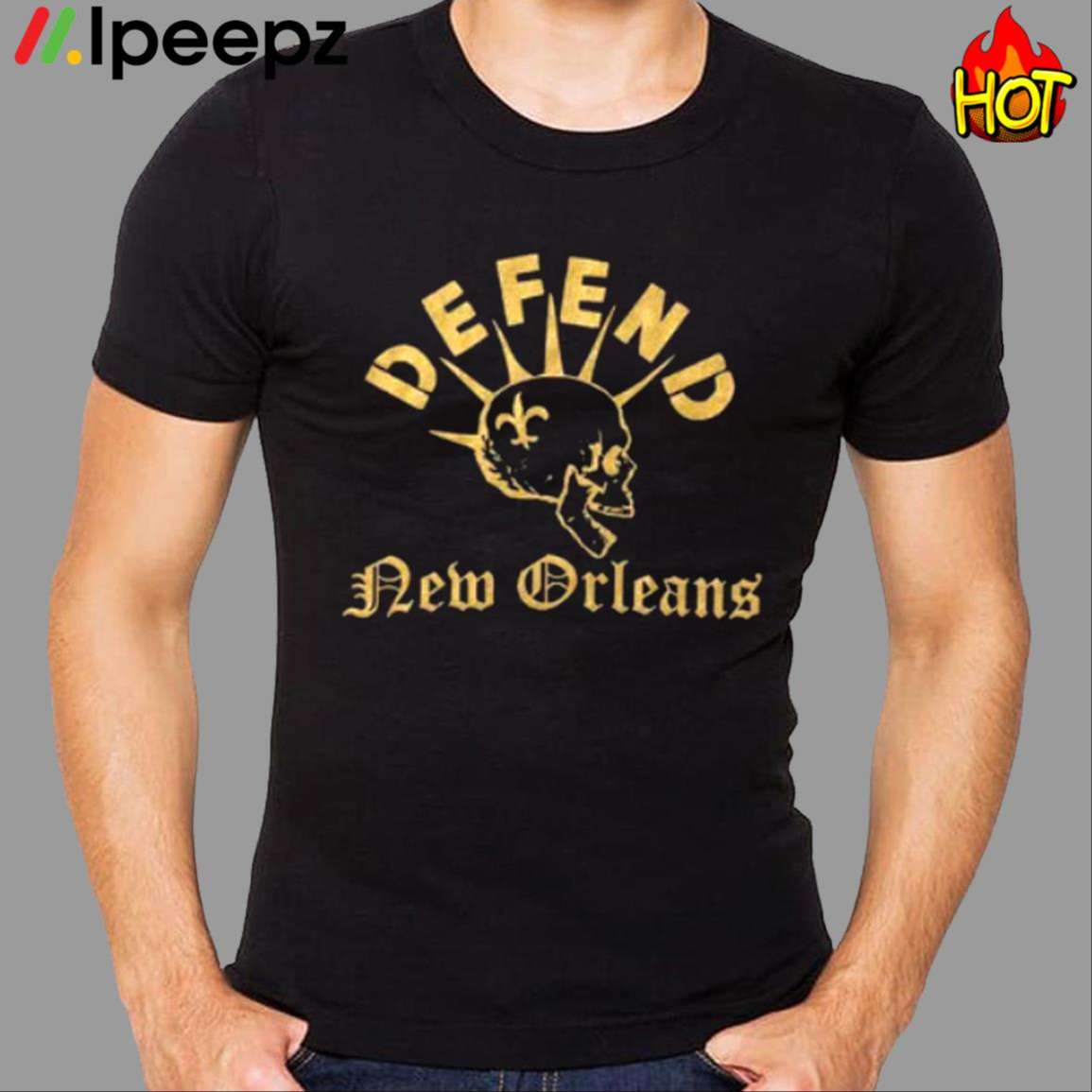 New Orleans Saints Jean Jacket Outfit, New Orleans Saints Fan Tee