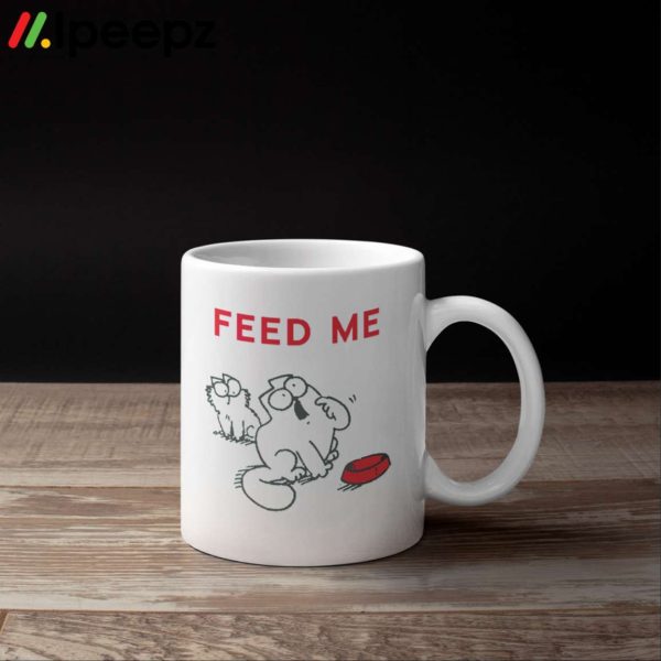 Feed Me Cat Mug