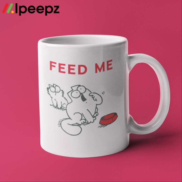 Feed Me Cat Mug