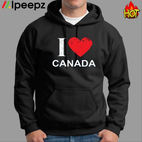 I Love Canada Elon Musk Shirt