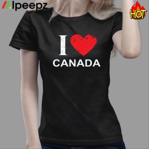 I Love Canada Elon Musk Shirt