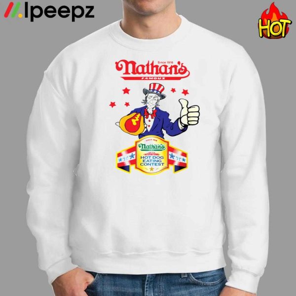 Joey Chestnut Nathans Famous Hot Dog Eating Contest Shirt