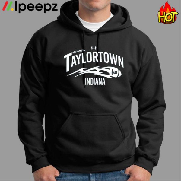 Jonathan Taylor Welcome To Taylortown Indiana Shirt