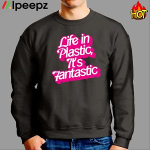 Life In Plastic It's Fantastic Barbenheimer Shirt