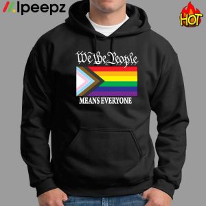 We The People Means Everyone Lgbtq Shirt