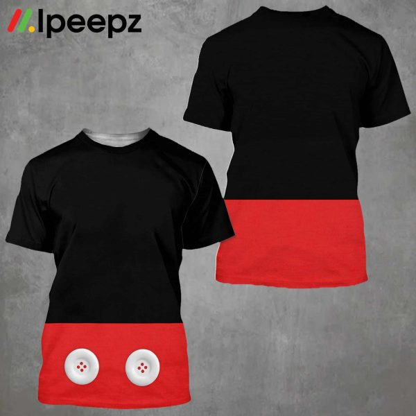 Mickey Mouse Halloween Cosplay Shirt