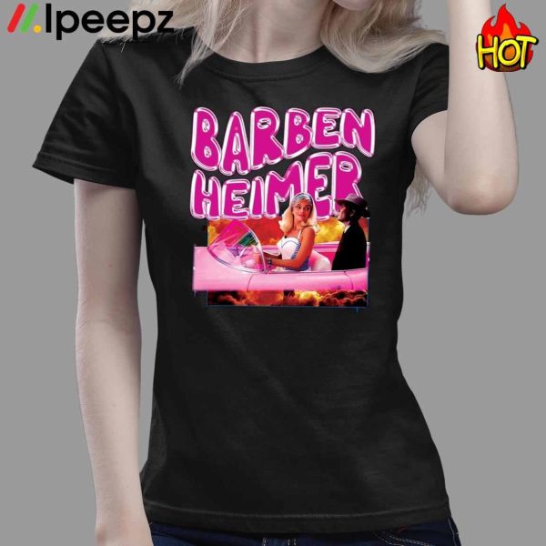 Oppenheimer Barbie Barbieheimer Active Funny Movie Shirt