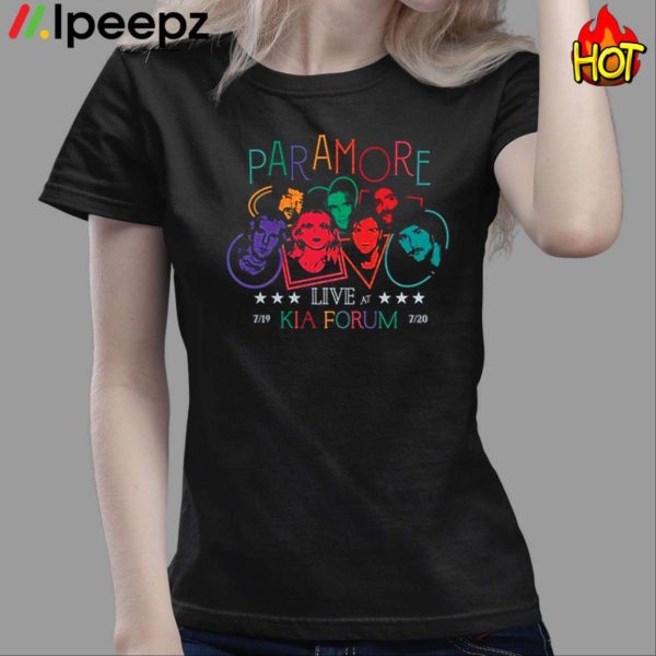 Paramore Live Kia Forum Shirt