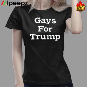 Ryan Shead Gays For Trump Shirt