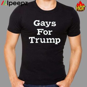 Ryan Shead Gays For Trump Shirt