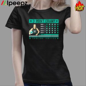 Sabrina Ionescu Three Point Champ Shirt