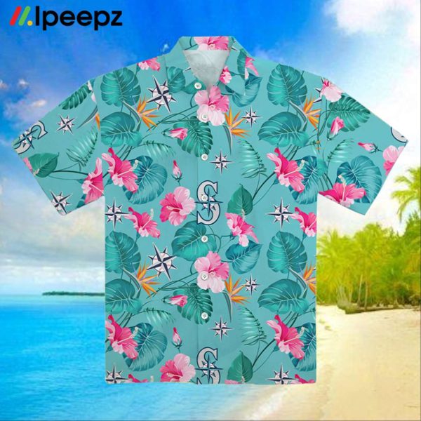 Seattle Mariners Aloha Hawaiian Shirt Night 2023