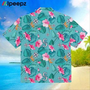 Men's Clothing 'Pink Palace' Aloha (Hawaiian) Shirt - L