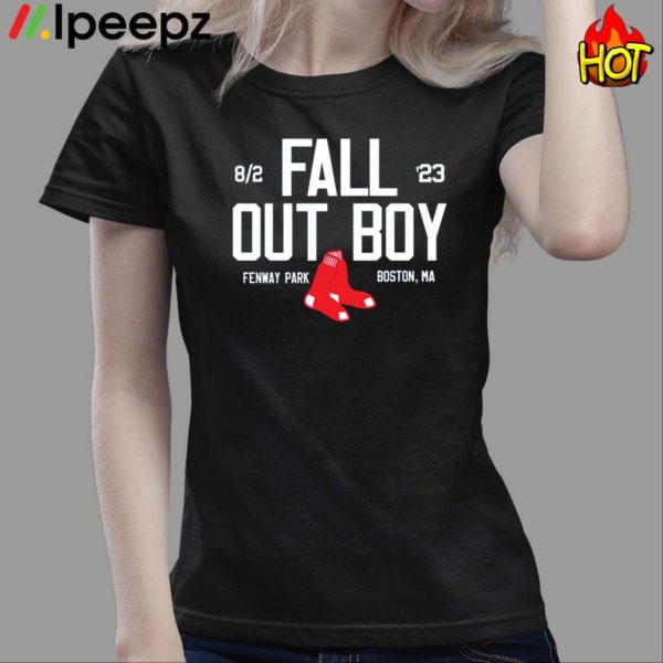 Fall Out Boy Fenway Park Boston Ma 8 2 23 Shirt