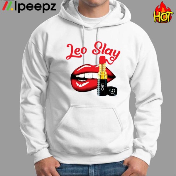 Lips Leo Slay Lipstick Shirt