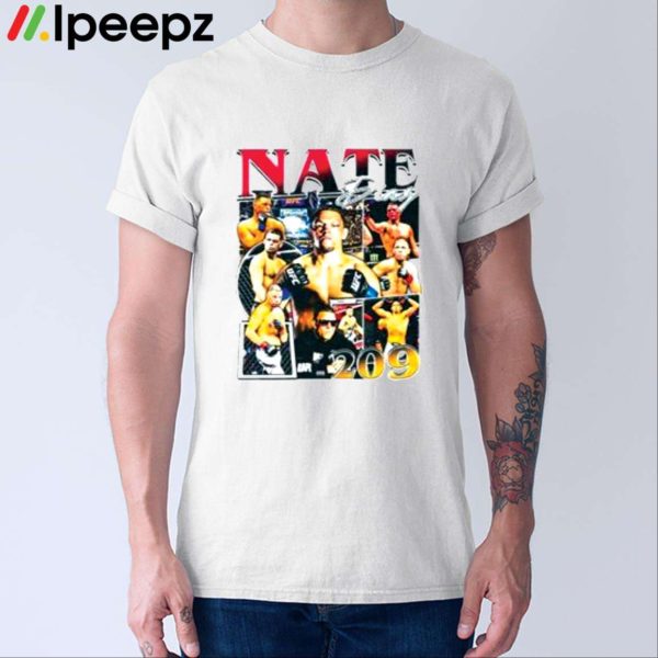 Nate Diaz 209 Boxing Shirt