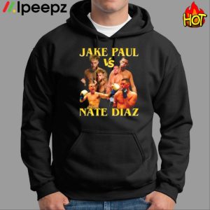 Nate Diaz vs Jake Paul Boxing Shirt