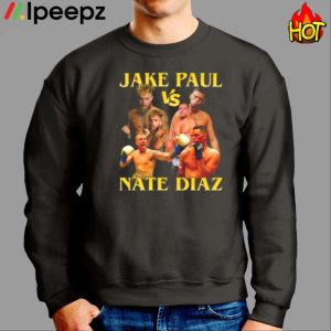 Nate Diaz vs Jake Paul Boxing Shirt