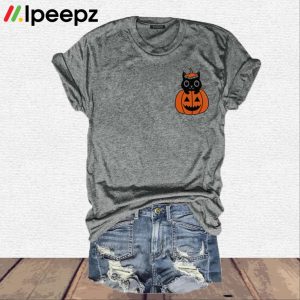 Pumpkin Cat Halloween Shirt