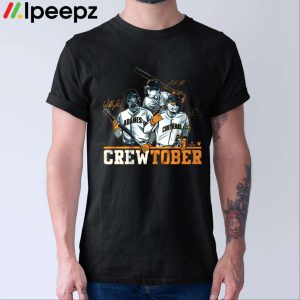 Christian Yelich Willy Adames And William Crewtober Shirt