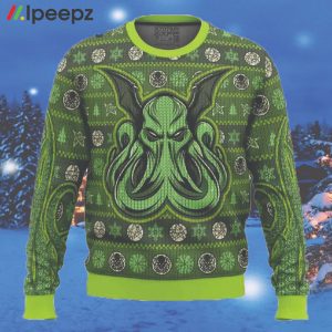 Cthulhu Ugly Christmas Sweater
