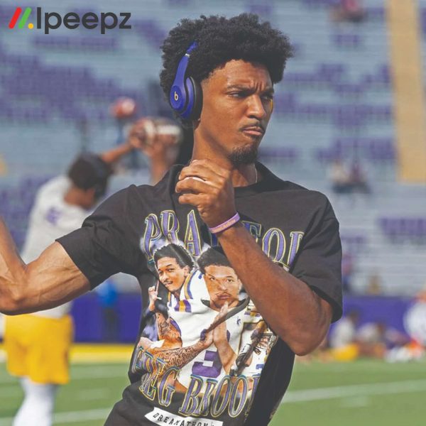 Jayden Daniels Pray For Greg Brooks Shirt