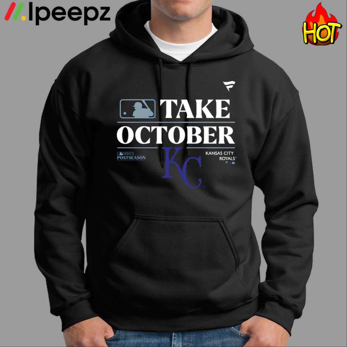 Kansas City Royals Mlb Take October 2023 Postseason Shirt - Peanutstee