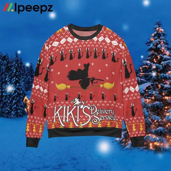 Kiki’s Delivery Service Ugly Christmas Sweater