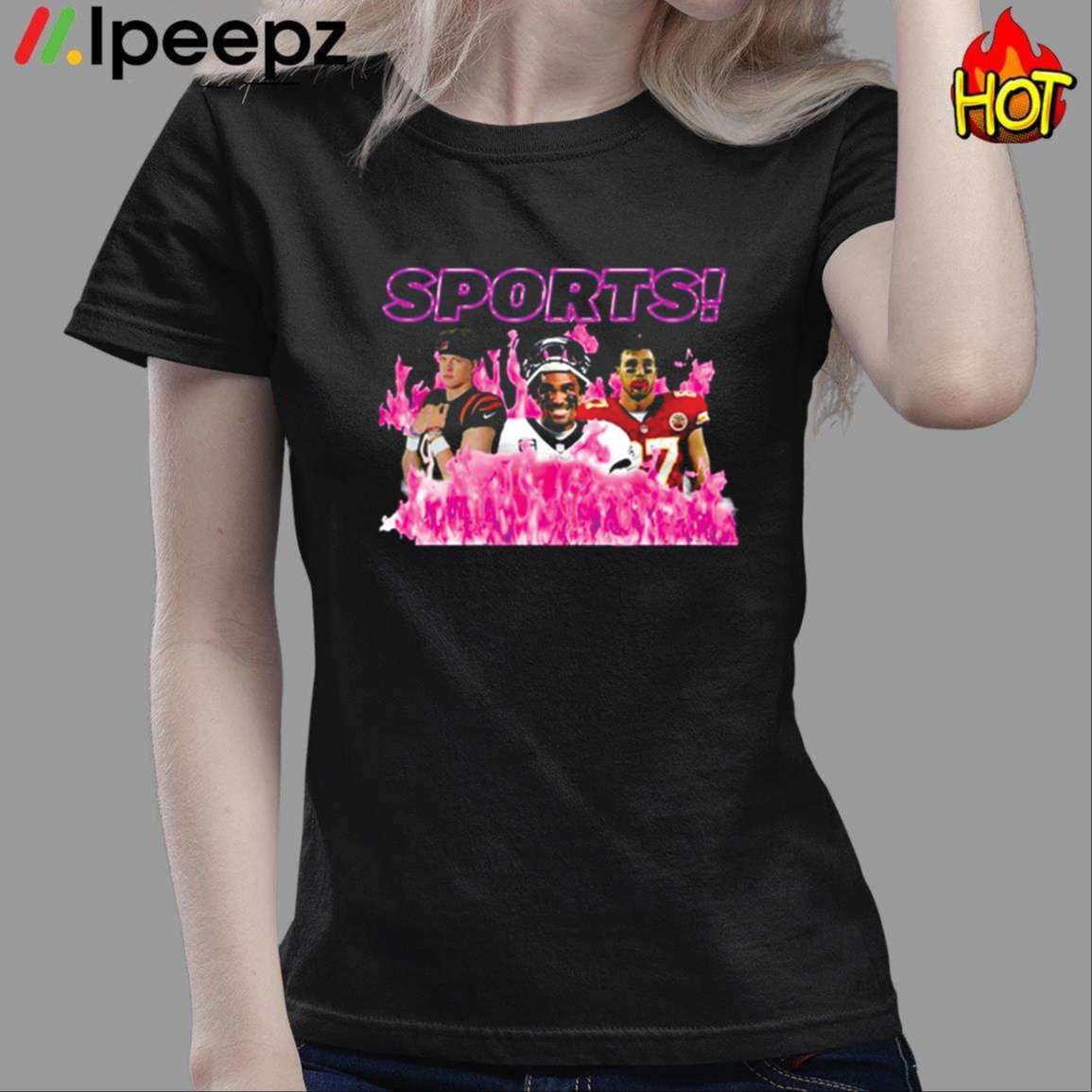 Official Sadstreet sports Joe burrow travis kelce T-shirt, hoodie