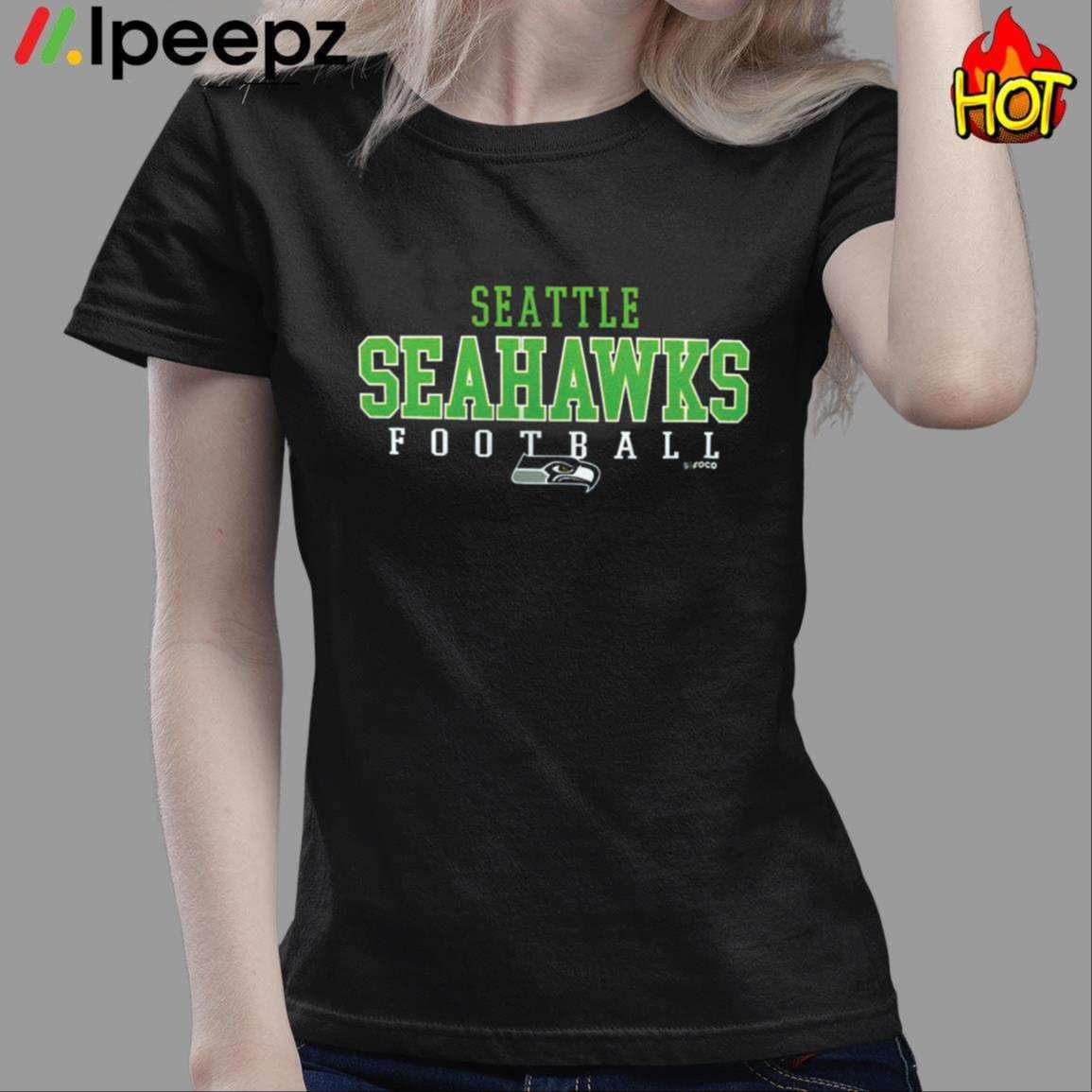 Seattle Seahawks Pride Logo Unisex Crewneck Sweatshirt