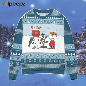 Green Bay Packers Snoopy Lover Ugly Christmas Sweater