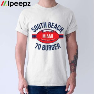 South Beach 70 Burger Shirt