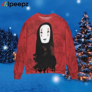 Spirited Away No Face Kaonashi 3D Sweater