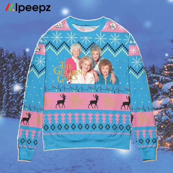The Golden Girls Gingerbread Ugly Christmas Sweater