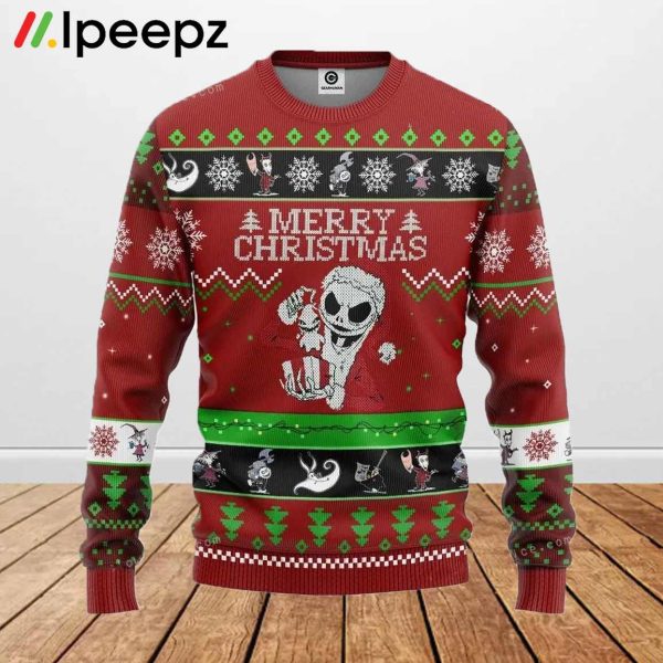 The Nightmare Before Christmas Jack Skellington Ugly Sweater